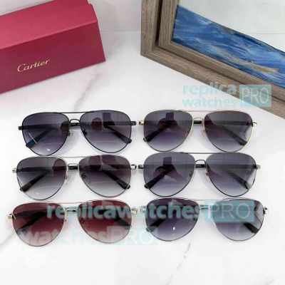 Best Quality New Cartier CT0532S Pilot Model Sunglasses Buy Online 